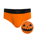 The Good Gourd | Jack O Lantern Ball Hammock® Pouch Underwear Briefs - Shinesty