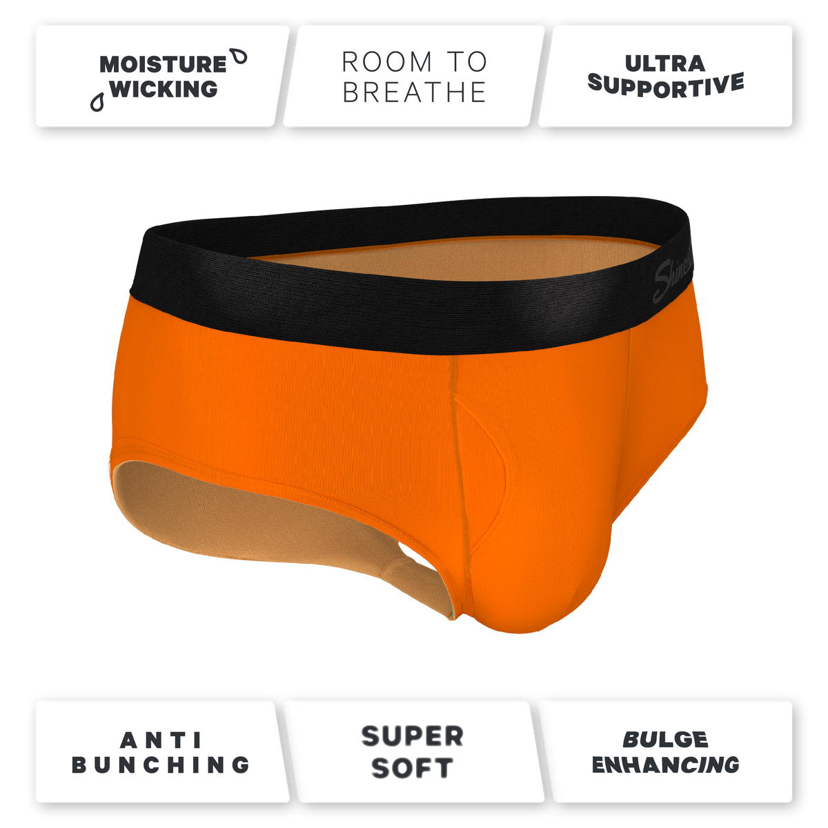 The Good Gourd | Jack O Lantern Ball Hammock® Pouch Underwear Briefs - Shinesty