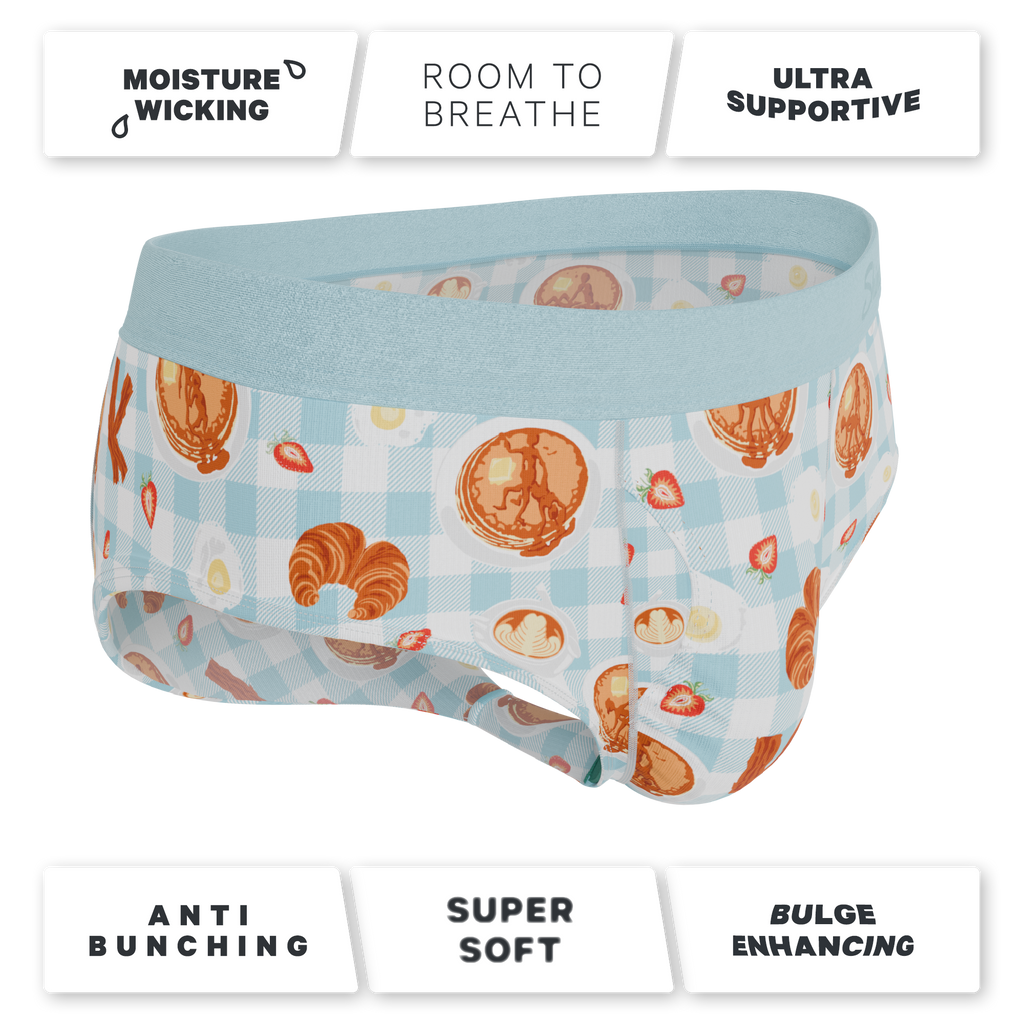 The Good Moaning | Naughty Breakfast Ball Hammock® Pouch Underwear Briefs - Shinesty
