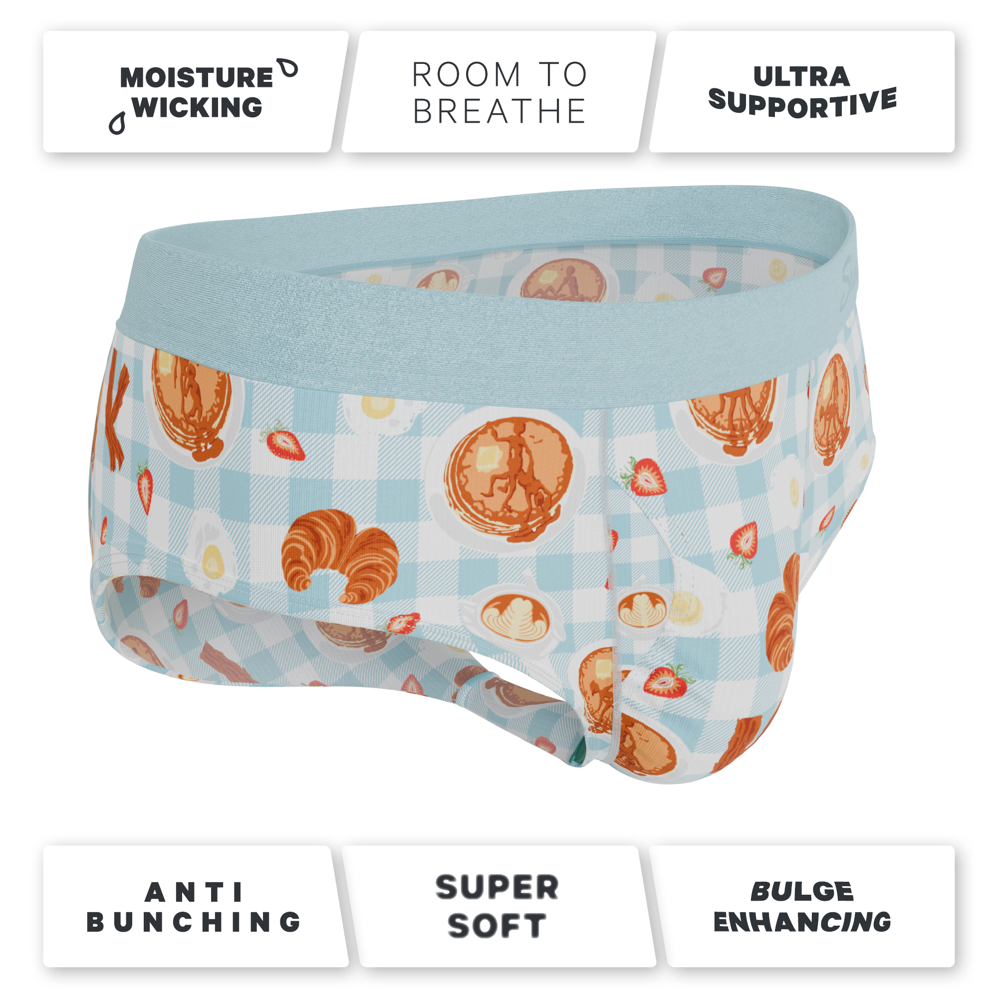 The Good Moaning | Naughty Breakfast Ball Hammock® Pouch Underwear Briefs - Shinesty