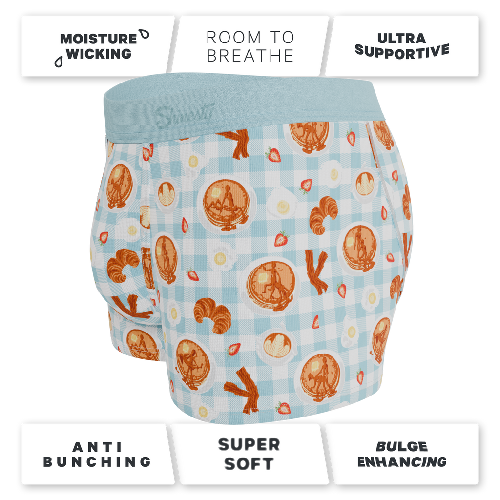 The Good Moaning | Naughty Breakfast Ball Hammock® Pouch Trunks Underwear - Shinesty
