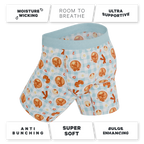 The Good Moaning | Naughty Breakfast Ball Hammock® Boxer - Long Leg - Shinesty