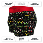 The Goodie Garland | Christmas Tinsel Busts Ball Hammock® Pouch Trunks Underwear - Shinesty