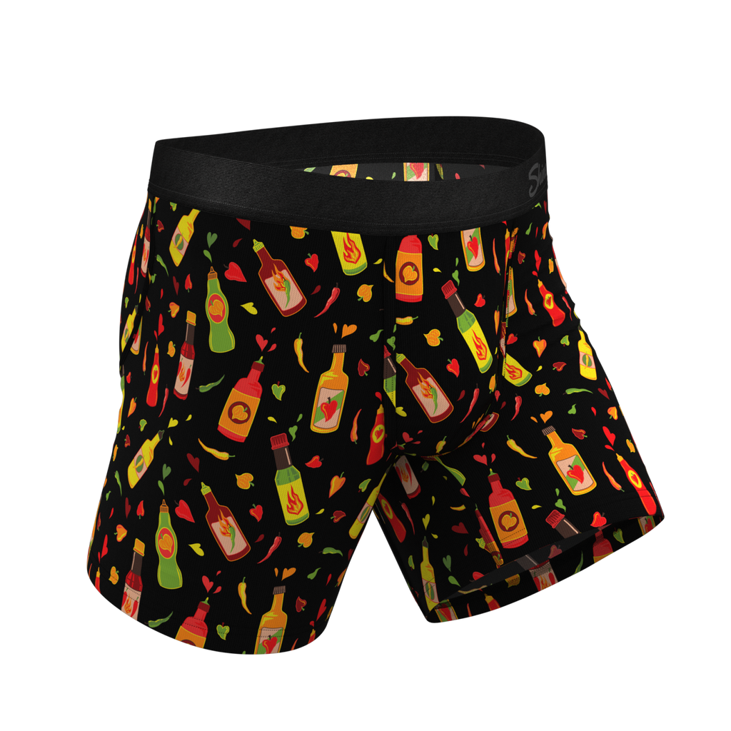 The Gotcha Sriracha | Hot Sauce Ball Hammock® Pouch Underwear - Shinesty