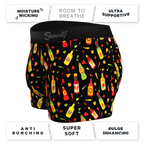 The Gotcha Sriracha | Hot Sauce Ball Hammock® Pouch Trunks Underwear - Shinesty