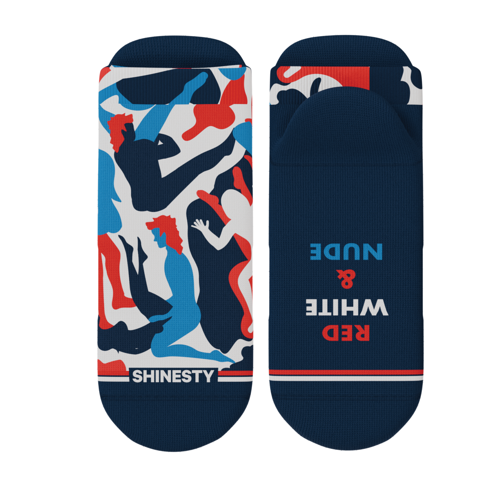 The Grand Finale | USA Camouflage Heel Hammock™ Ankle Socks - Shinesty