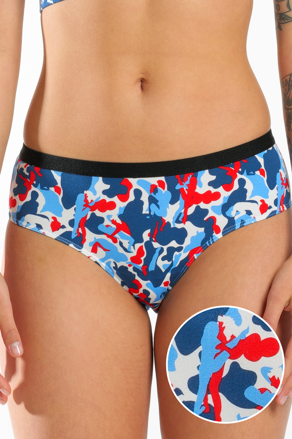 The Grand Finale | USA Camouflage Cheeky Underwear - Shinesty
