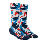 The Grand Finale | USA Camouflage Heel Hammock™ Crew Socks - Shinesty