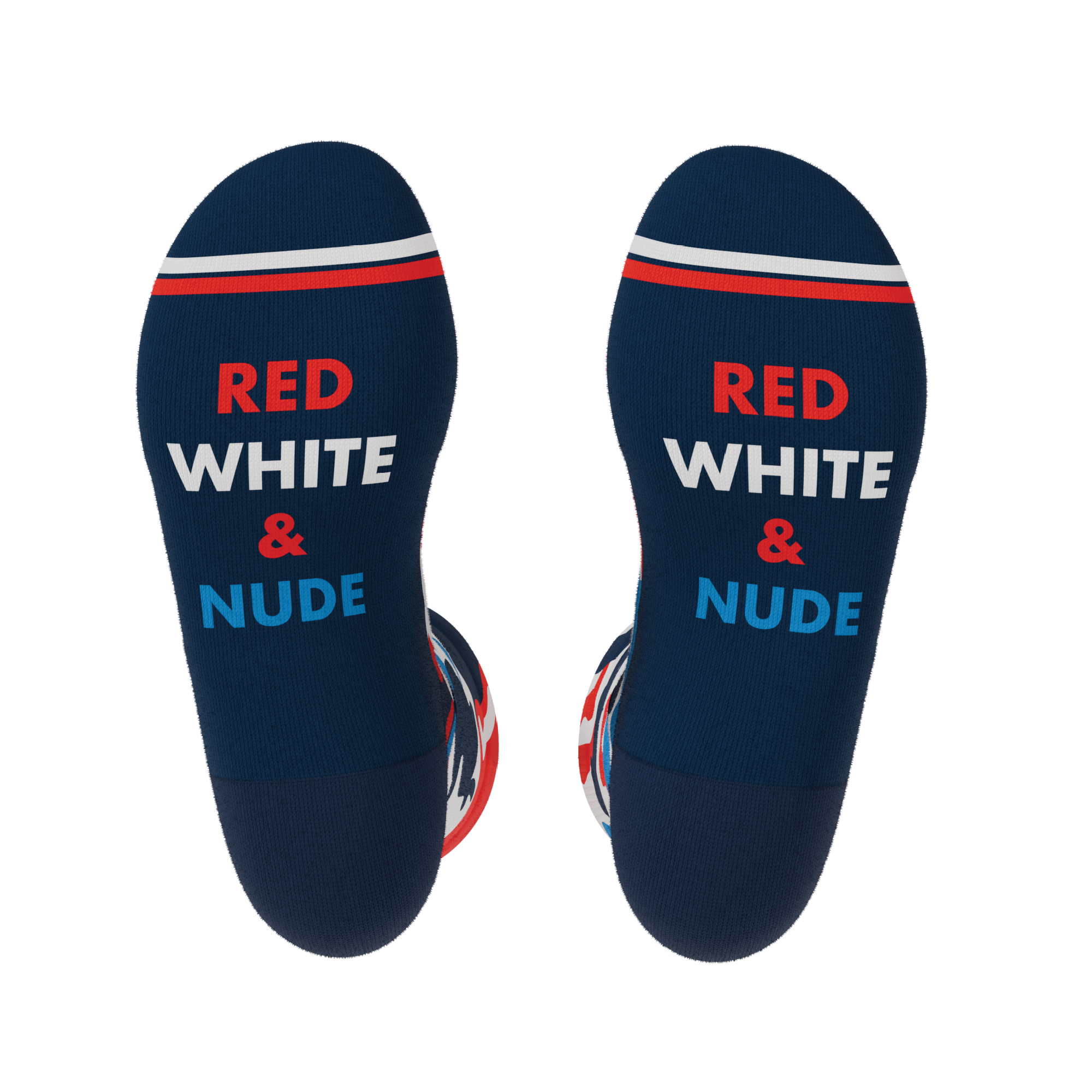 The Grand Finale | USA Camouflage Heel Hammock™ Crew Socks - Shinesty