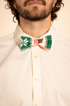 The Grandma's Monstrosity | Quilt Men's Printed Bow Tie - Shinesty