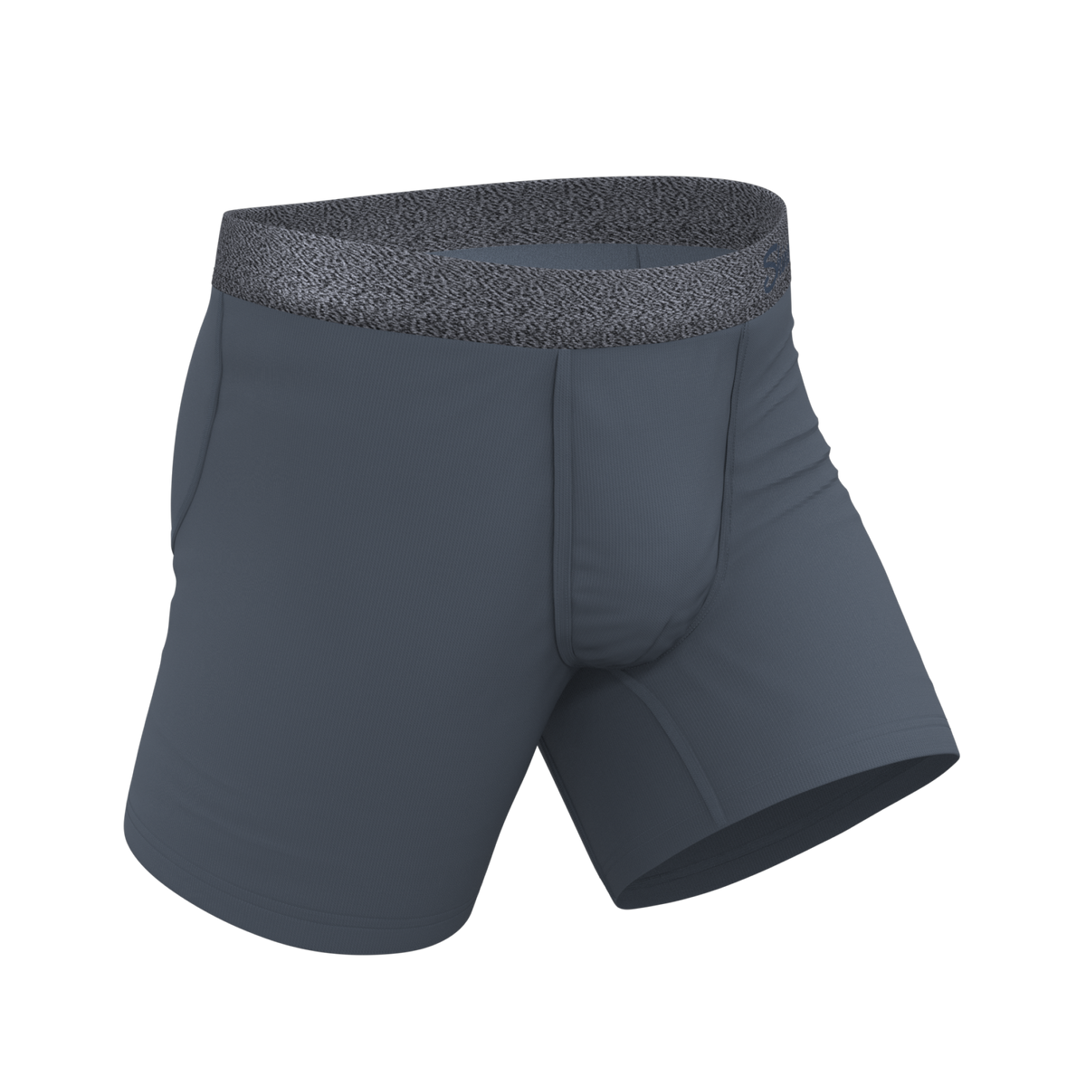 The Graphite | Tonal Grey Ball Hammock® Pouch Underwear - Shinesty
