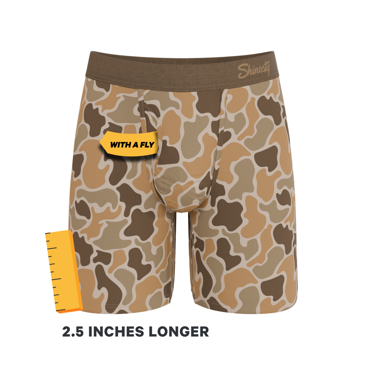 The Great Outdoors | Long Leg Ball Hammock® Pouch Underwear With Fly 7 Pack - Shinesty