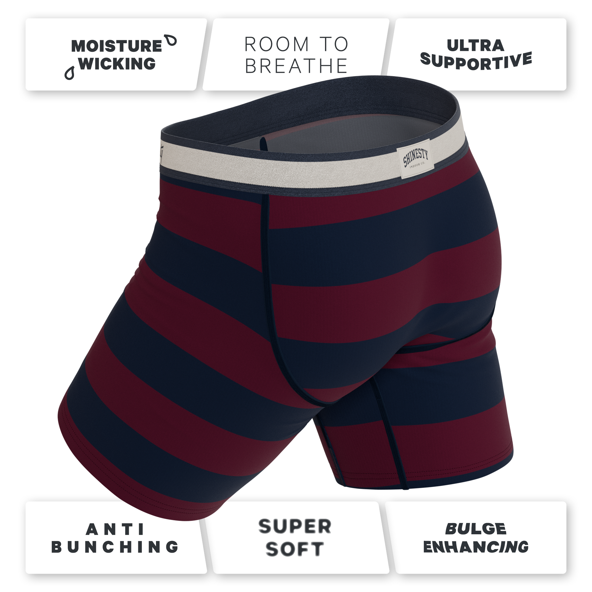 The Great Outdoors | Long Leg Ball Hammock® Pouch Underwear With Fly 7 Pack - Shinesty
