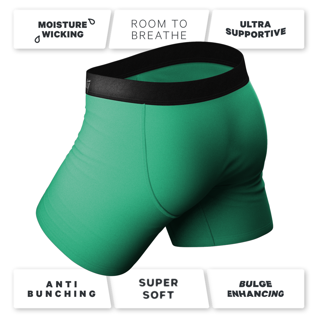 The Green Boys | Men's Green Ball Hammock® Pouch Underwear - Shinesty