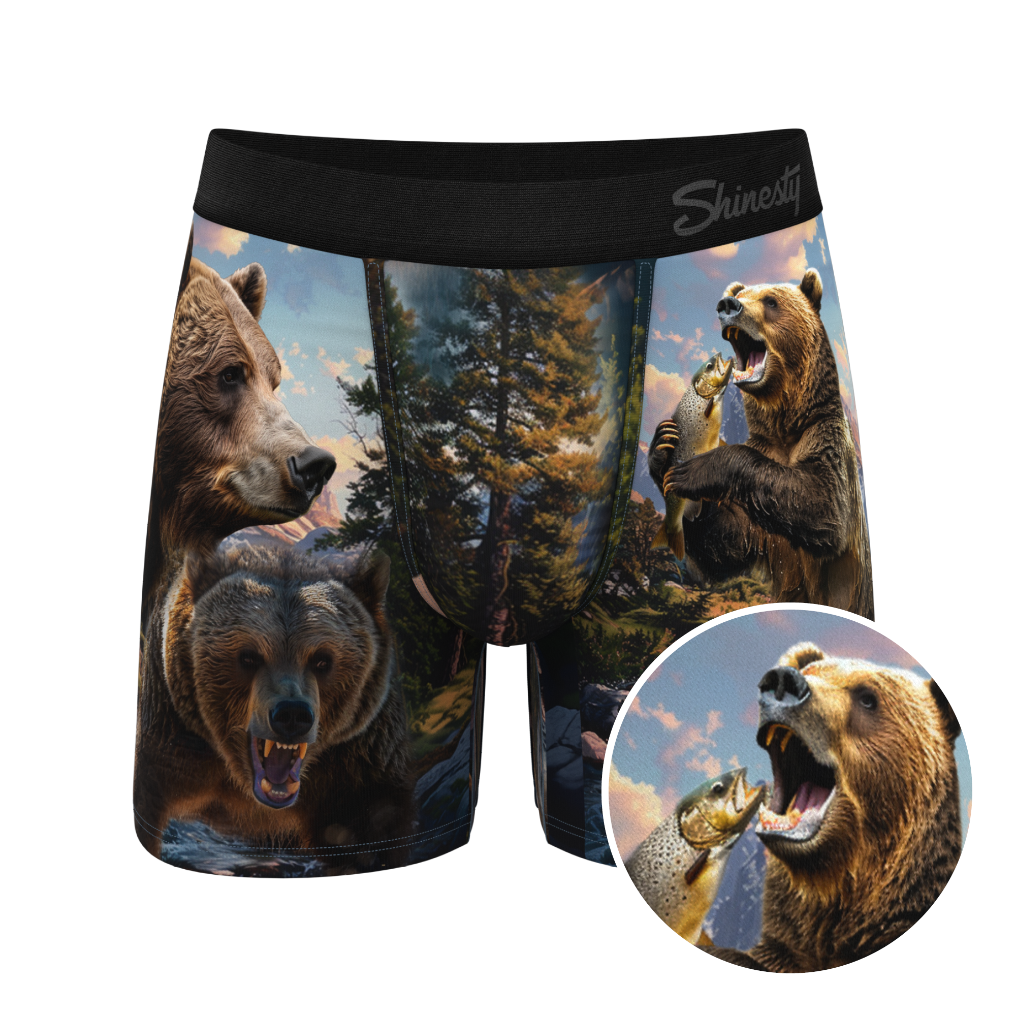 The Grizzly Beast | Truck Stop Classic Ball Hammock® Pouch Underwear - Shinesty