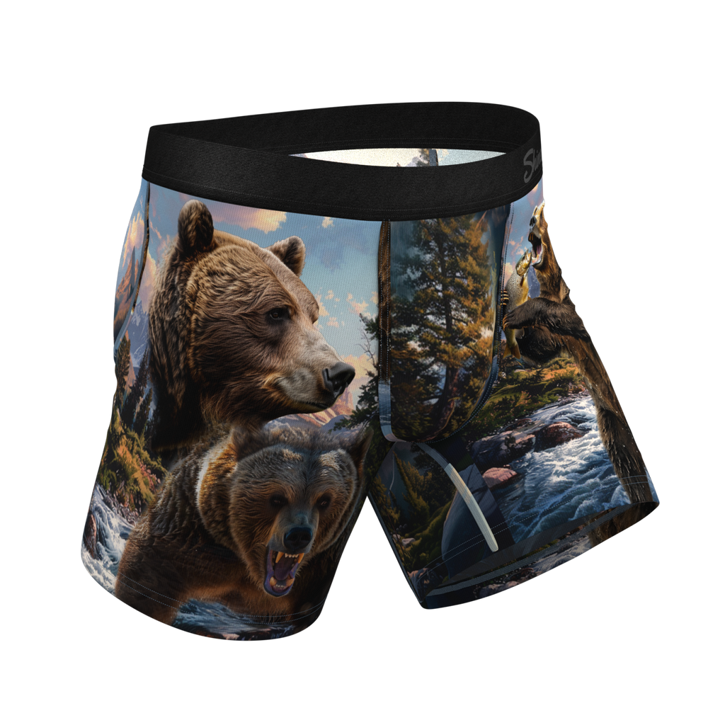The Grizzly Beast | Truck Stop Classic Ball Hammock® Pouch Underwear - Shinesty