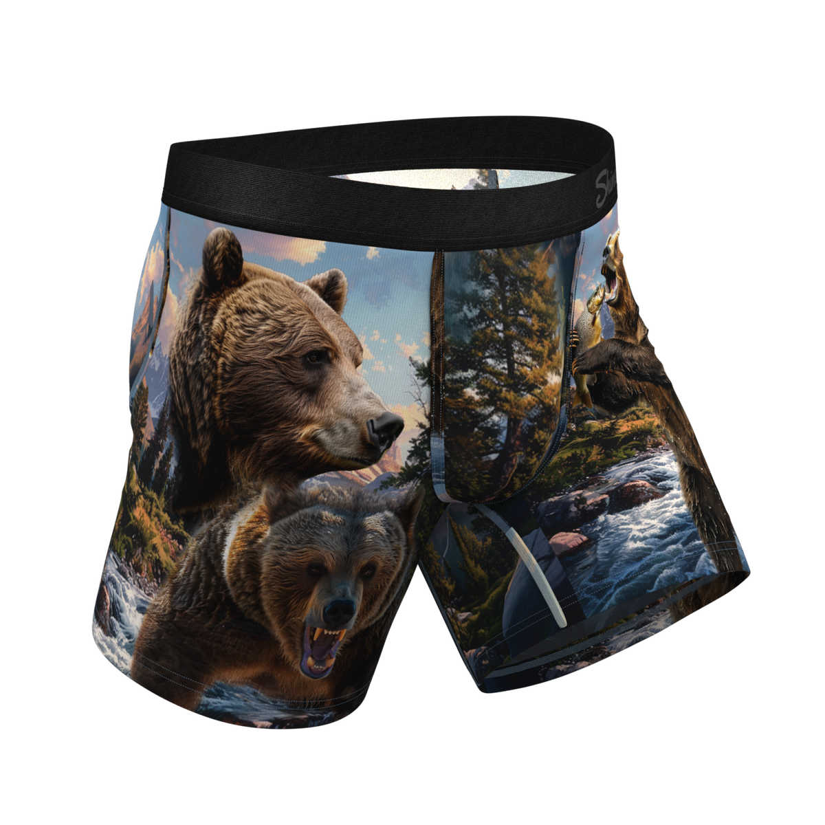 The Grizzly Beast | Truck Stop Classic Ball Hammock® Pouch Underwear - Shinesty