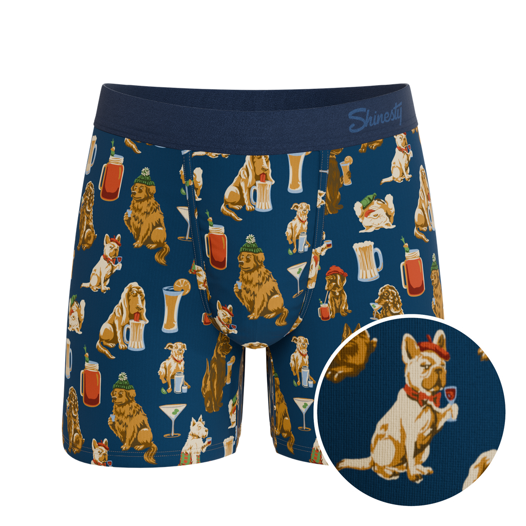 The Hair Of The Dog | Dogs & Drinks Ball Hammock® Pouch Underwear - Shinesty