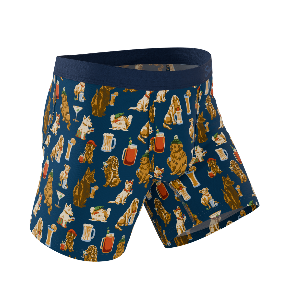 The Hair Of The Dog | Dogs & Drinks Ball Hammock® Pouch Underwear - Shinesty