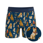The Hair Of The Dog | Dogs & Drinks Ball Hammock® Pouch Underwear With Fly - Shinesty