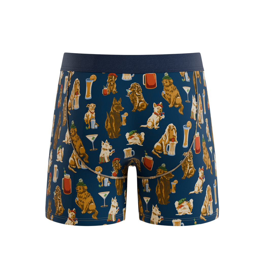 The Hair Of The Dog | Dogs & Drinks Ball Hammock® Pouch Underwear With Fly - Shinesty