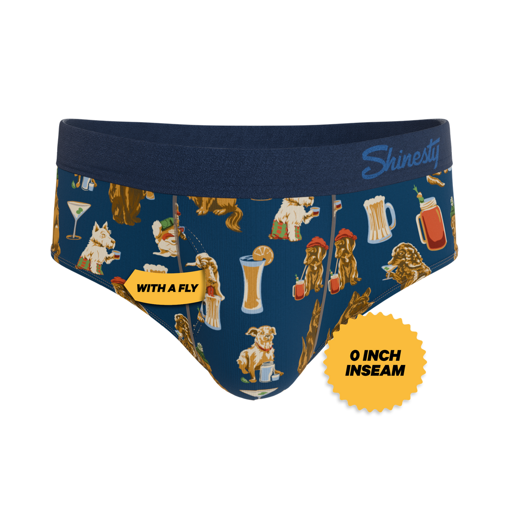 The Hair Of The Dog | Dogs & Drinks Ball Hammock® Pouch Underwear Briefs - Shinesty