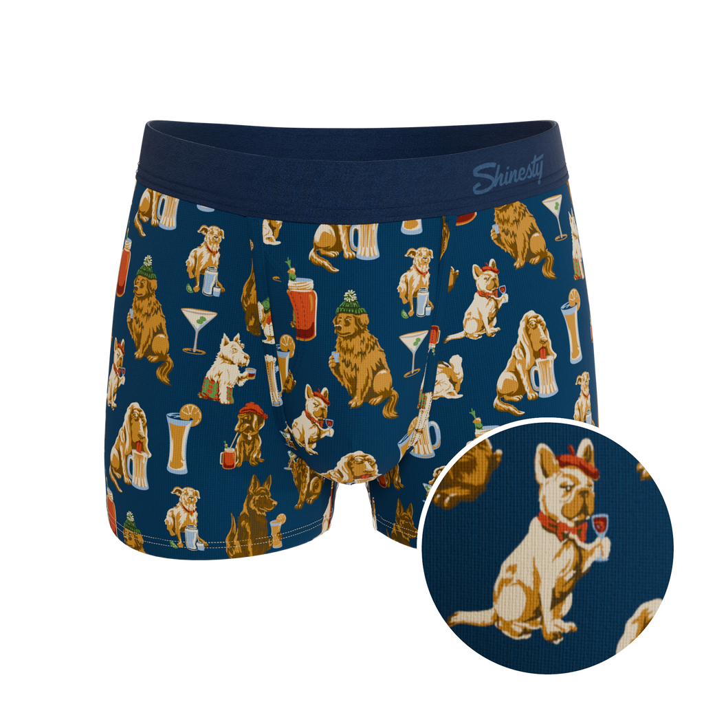The Hair Of The Dog | Dogs & Drinks Ball Hammock® Pouch Trunks Underwear - Shinesty