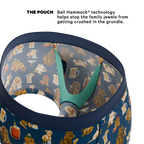 The Hair Of The Dog | Dogs & Drinks Ball Hammock® Pouch Trunks Underwear - Shinesty