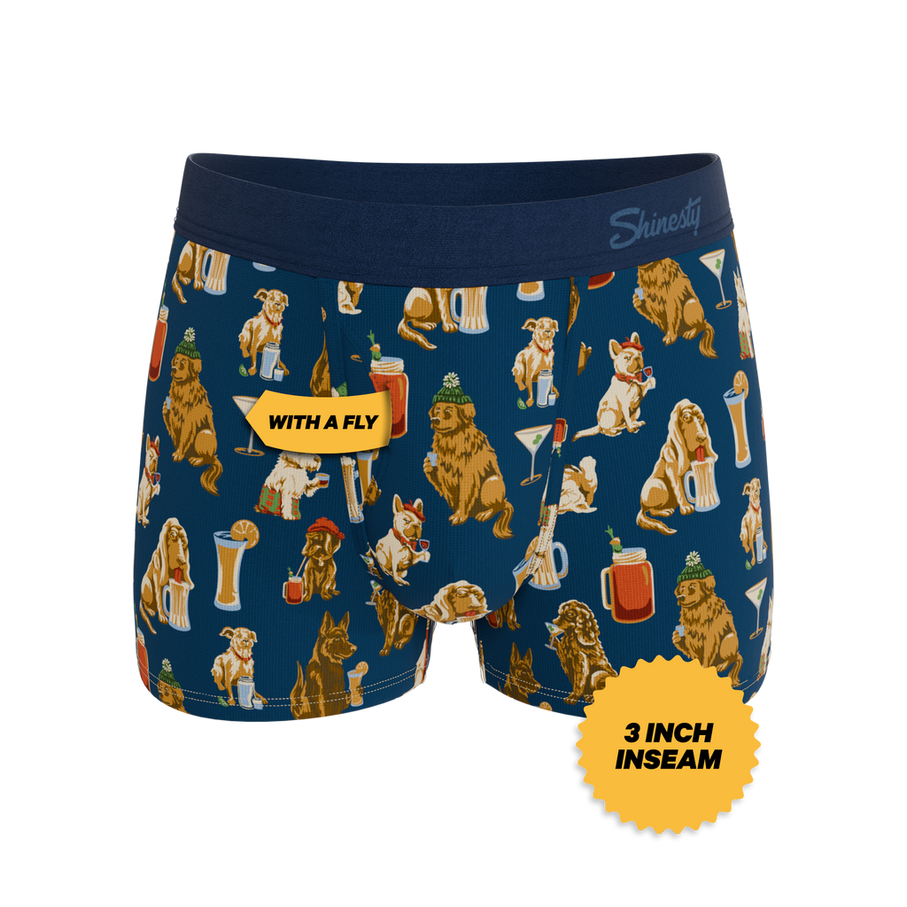 The Hair Of The Dog | Dogs & Drinks Ball Hammock® Pouch Trunks Underwear - Shinesty