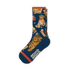 The Hair Of The Dog | Dogs & Drinks Heel Hammock™ Crew Socks - Shinesty