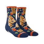 The Hair Of The Dog | Dogs & Drinks Heel Hammock™ Quarter Crew Socks - Shinesty