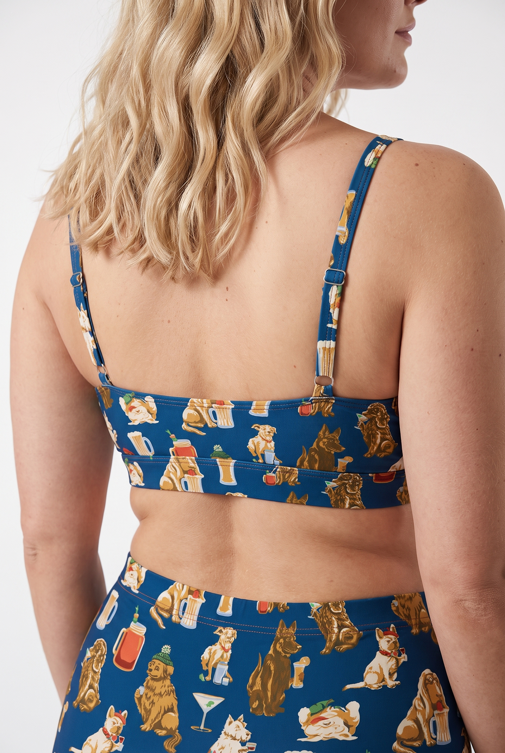 The Hair Of The Dog | Dogs & Drinks Boob Hammock™ Plunge Bralette - Shinesty