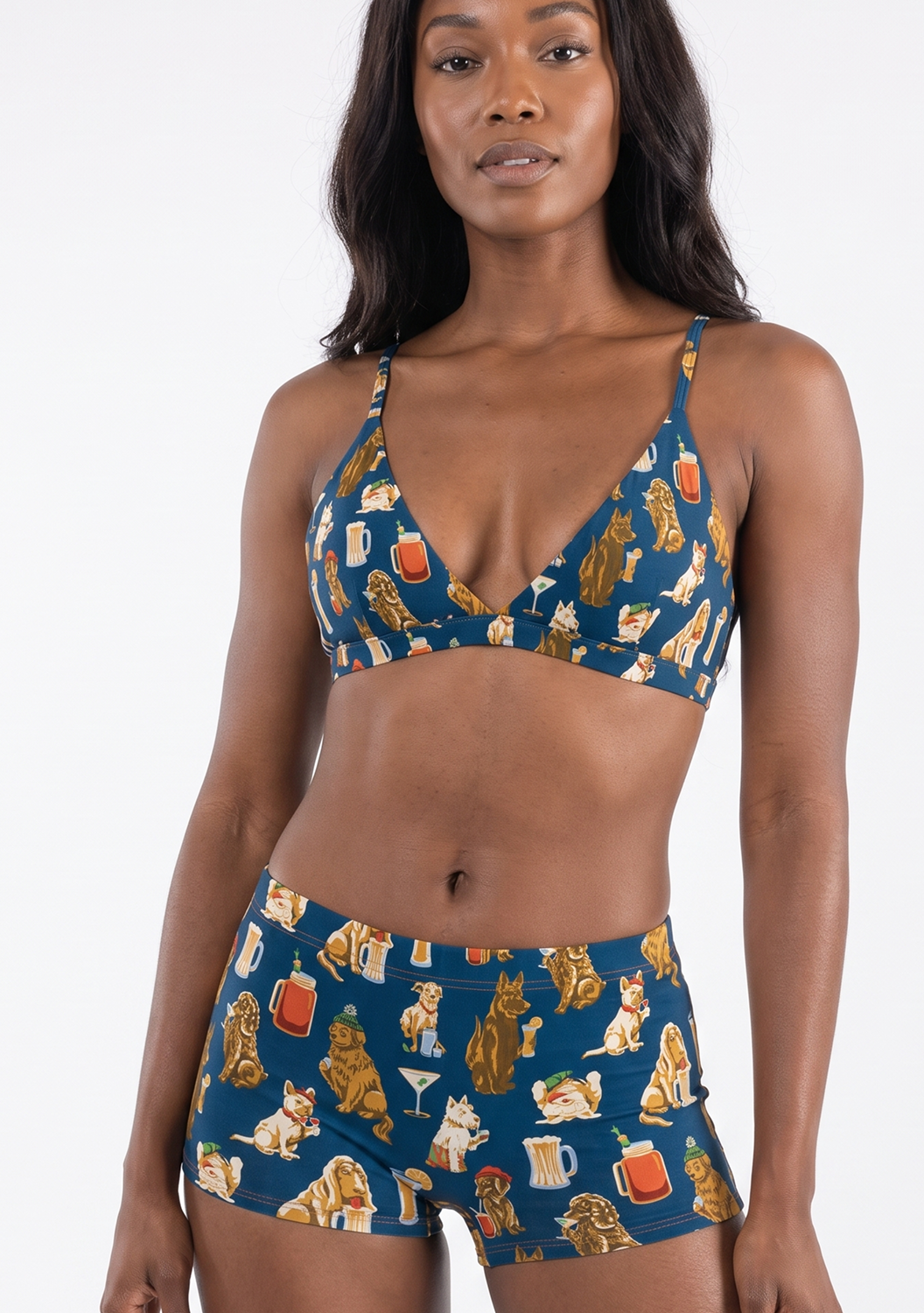 The Hair Of The Dog | Dogs & Drinks Modal Boyshort Underwear - Shinesty