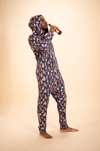 The Hair Of The Dog | Dogs & Drinks Sexy Terry™ Men's Lounge Onesie - Shinesty