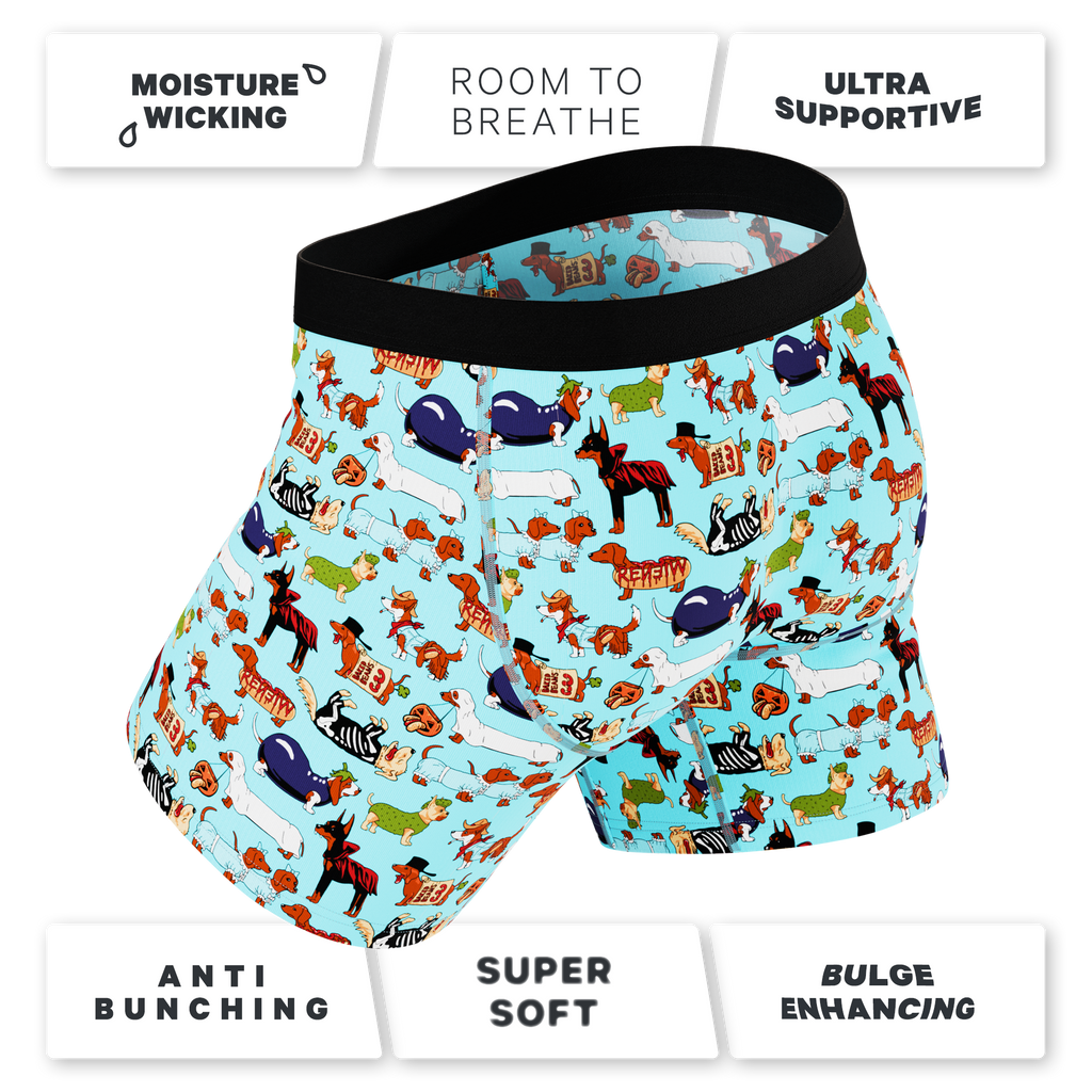 The Halloweenies | Halloween Dogs Ball Hammock® Pouch Underwear - Shinesty
