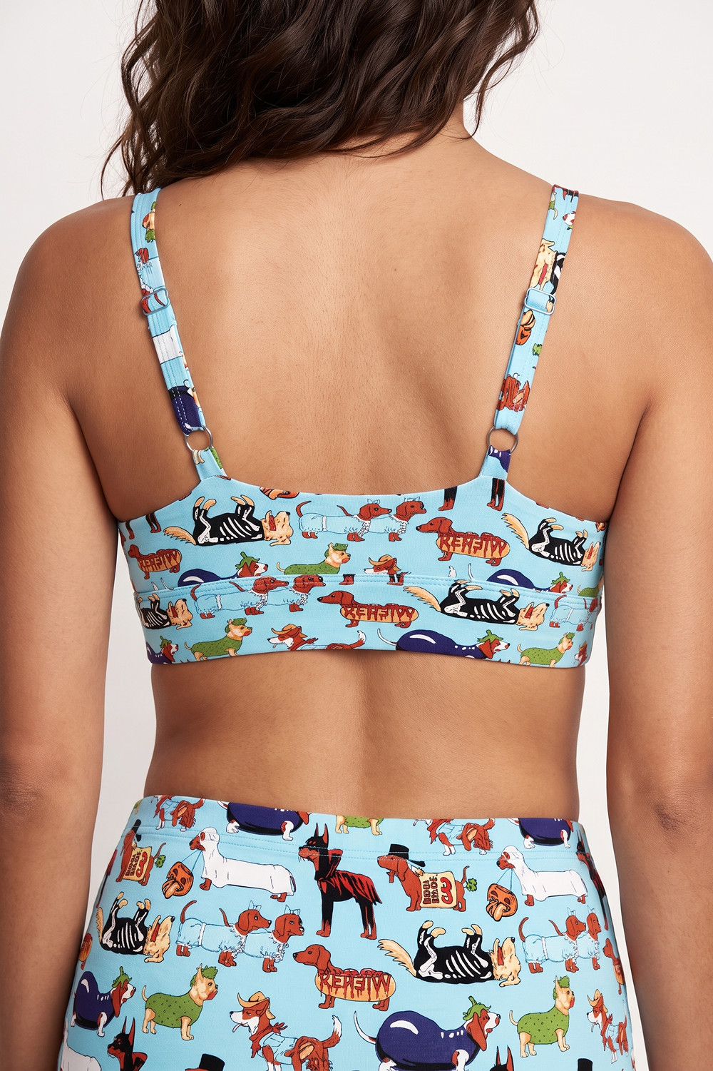 The Halloweenies | Halloween Dogs Boob Hammock™ Plunge Bralette - Shinesty