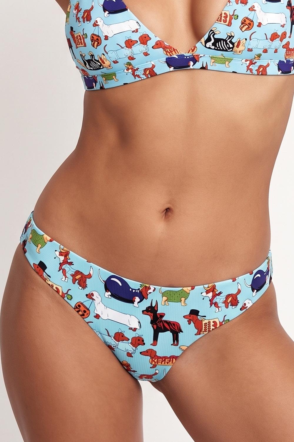 The Halloweenies | Halloween Dogs Seamless Thong - Shinesty
