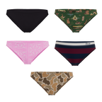 The Happy Trails | Bikini Underwear 5 Pack - Shinesty