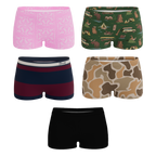 The Happy Trails | Boyshort Underwear 5 Pack - Shinesty