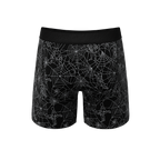 The Harlot's Web | Naughty Spider Web Ball Hammock® Pouch Underwear With Fly - Shinesty