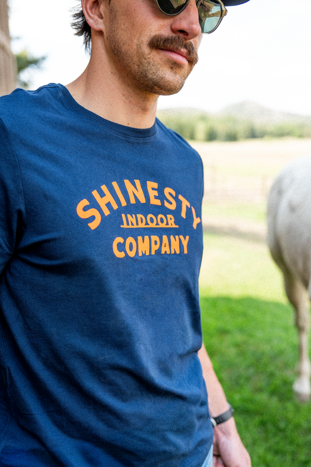 The Don't Touch Grass | Shinesty Indoor Company Everyman™ T Shirt - Shinesty