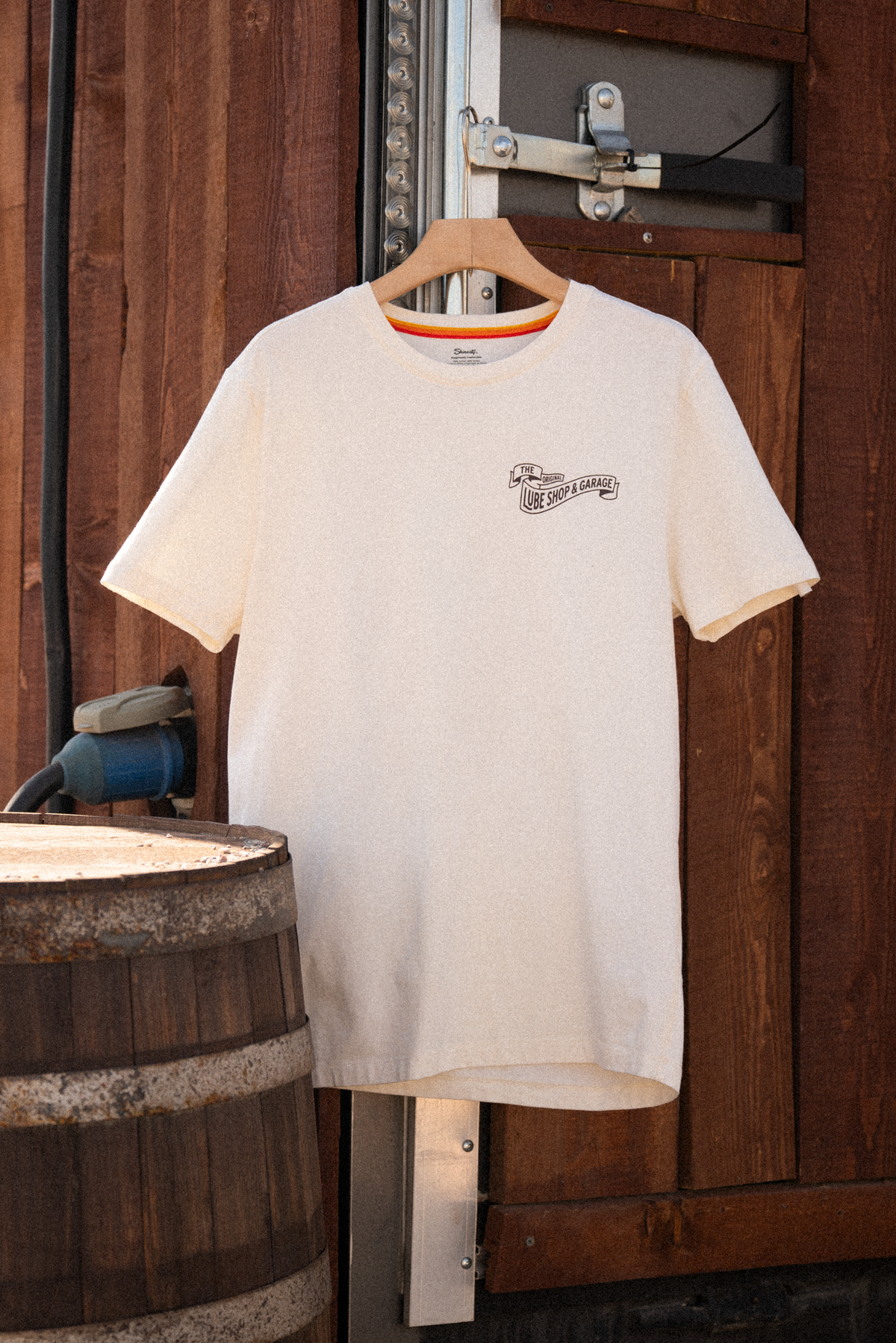 The Lube Shop | Shinesty Car Garage Everyman™ T Shirt - Shinesty
