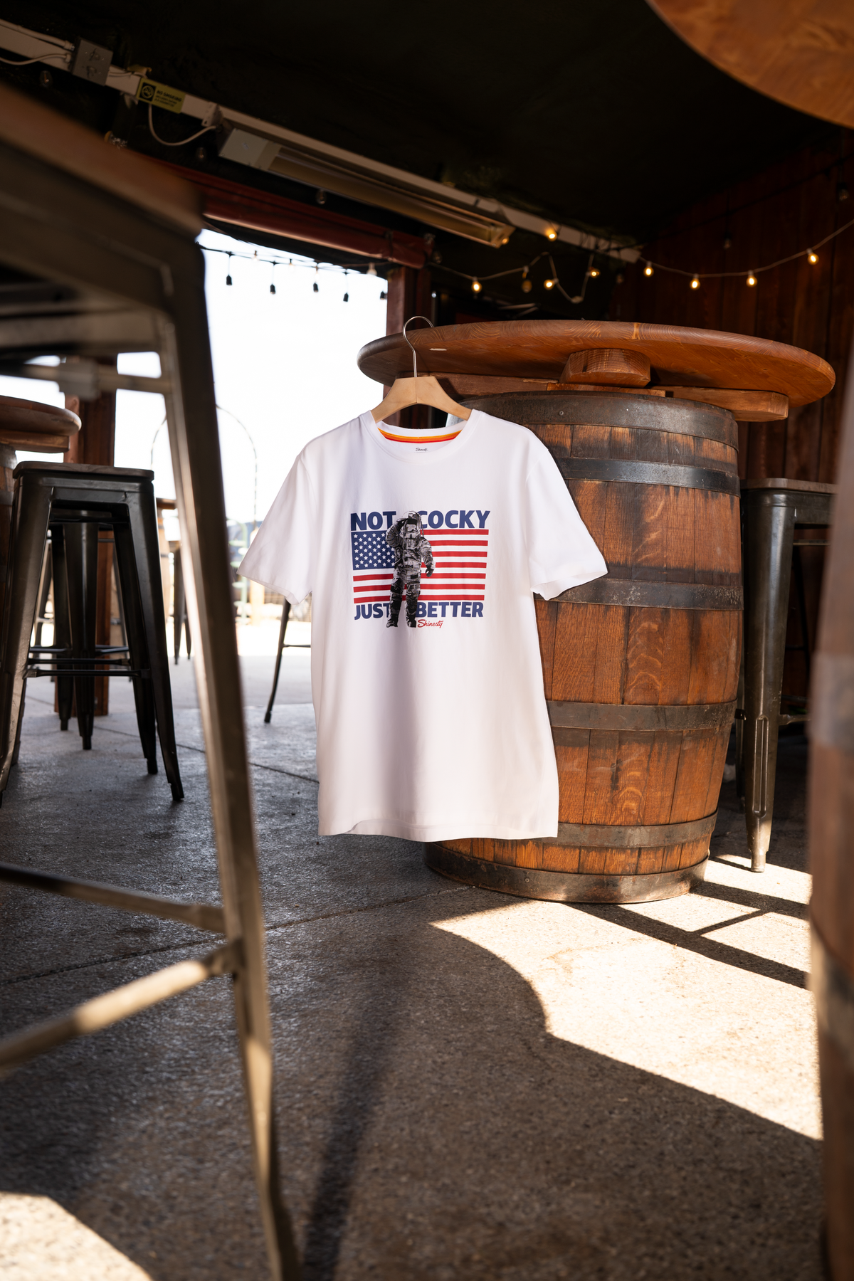 The Not Cocky Just Better | USA Everyman™ T Shirt - Shinesty
