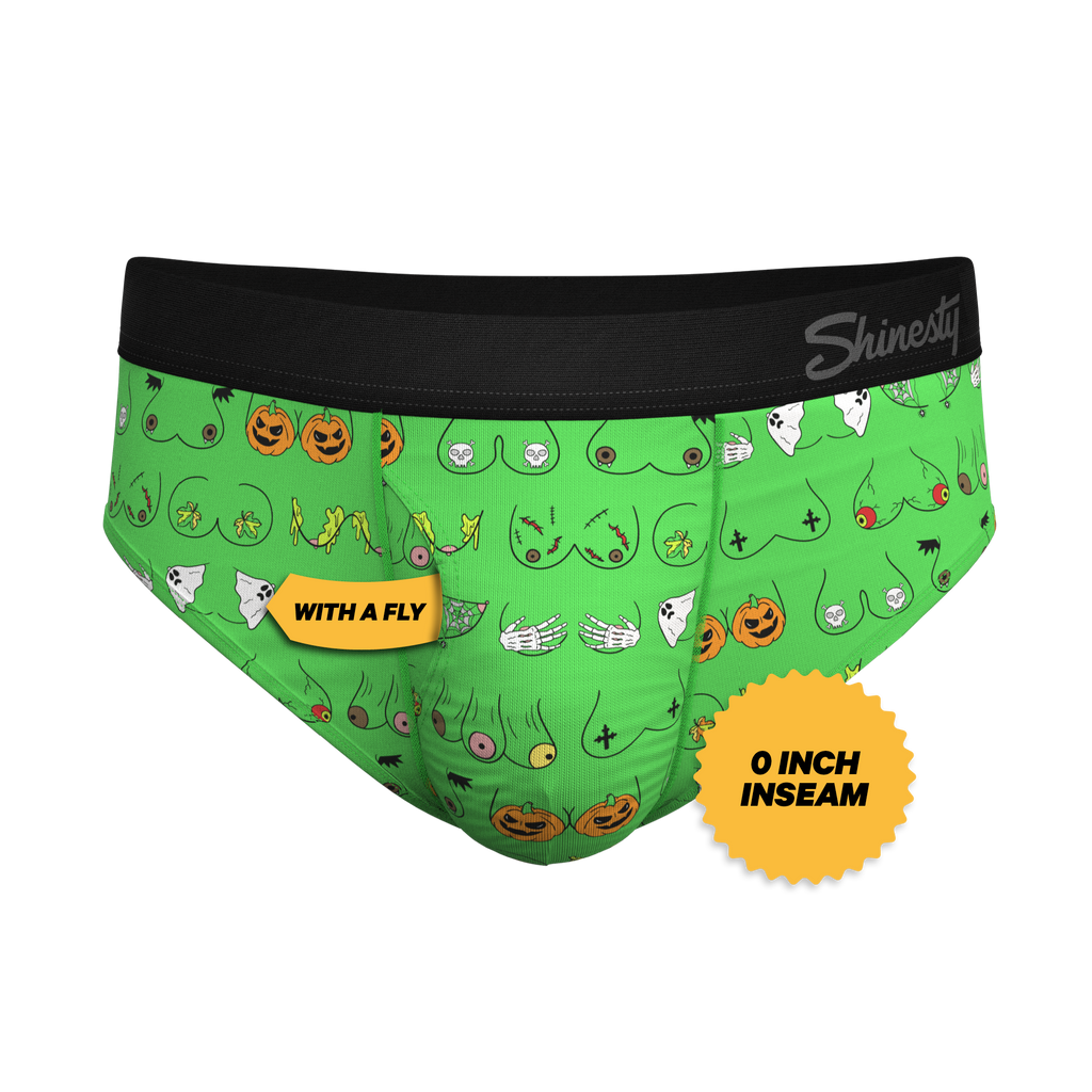 The Haunted Honkers | Halloween Bust Ball Hammock® Pouch Underwear Briefs - Shinesty