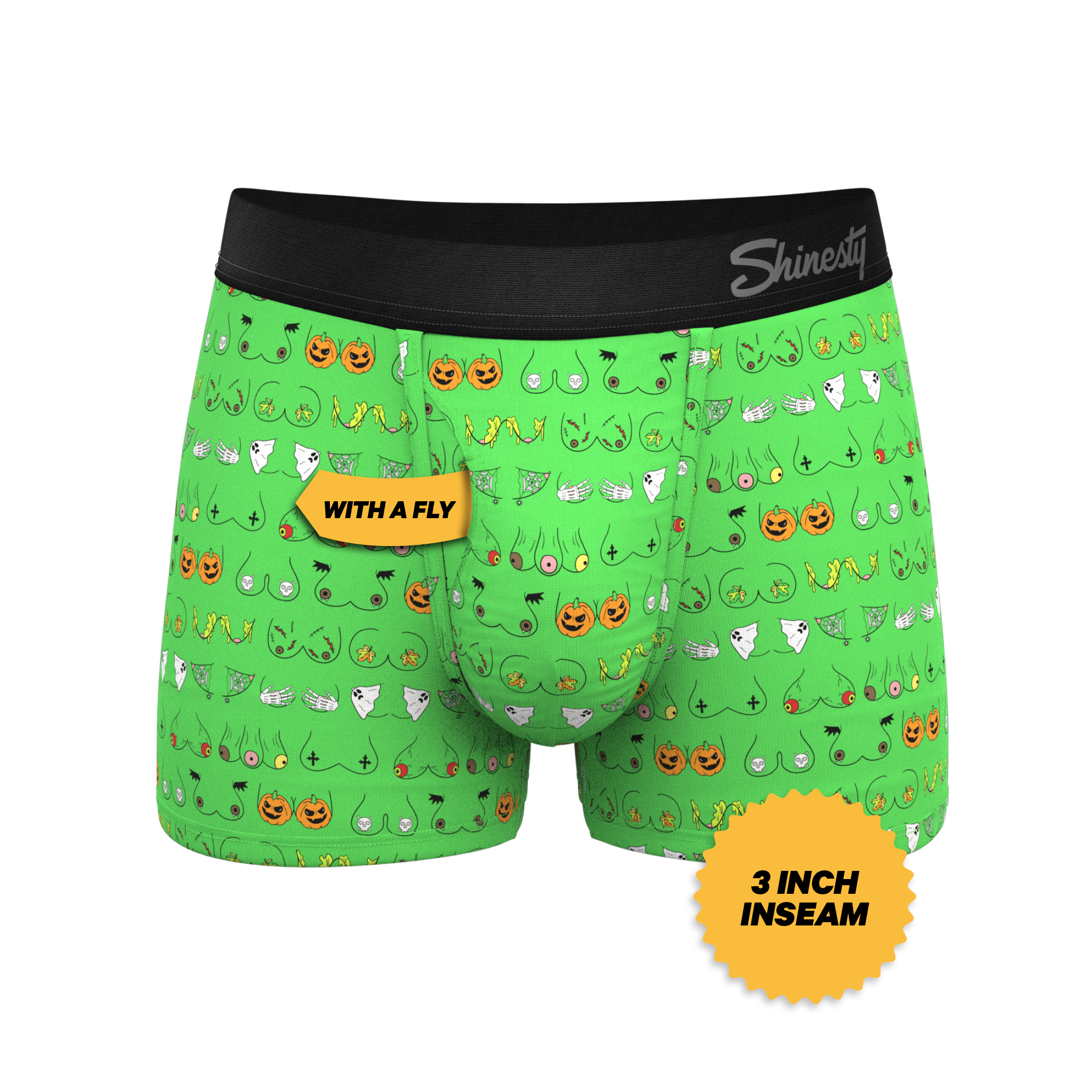 The Haunted Honkers | Halloween Bust Ball Hammock® Pouch Trunks Underwear - Shinesty