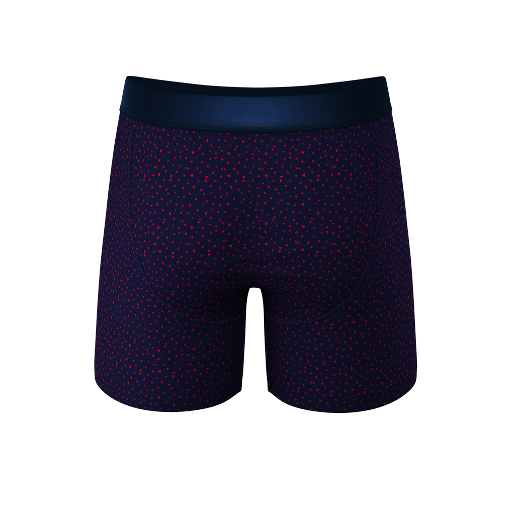 The Heartthrob | Tiny Hearts Valentines Day Ball Hammock® Pouch Underwear - Shinesty