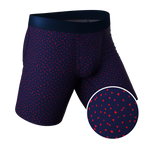 The Heartthrob | Tiny Hearts Valentines Day Ball Hammock® Boxer - Long Leg - Shinesty
