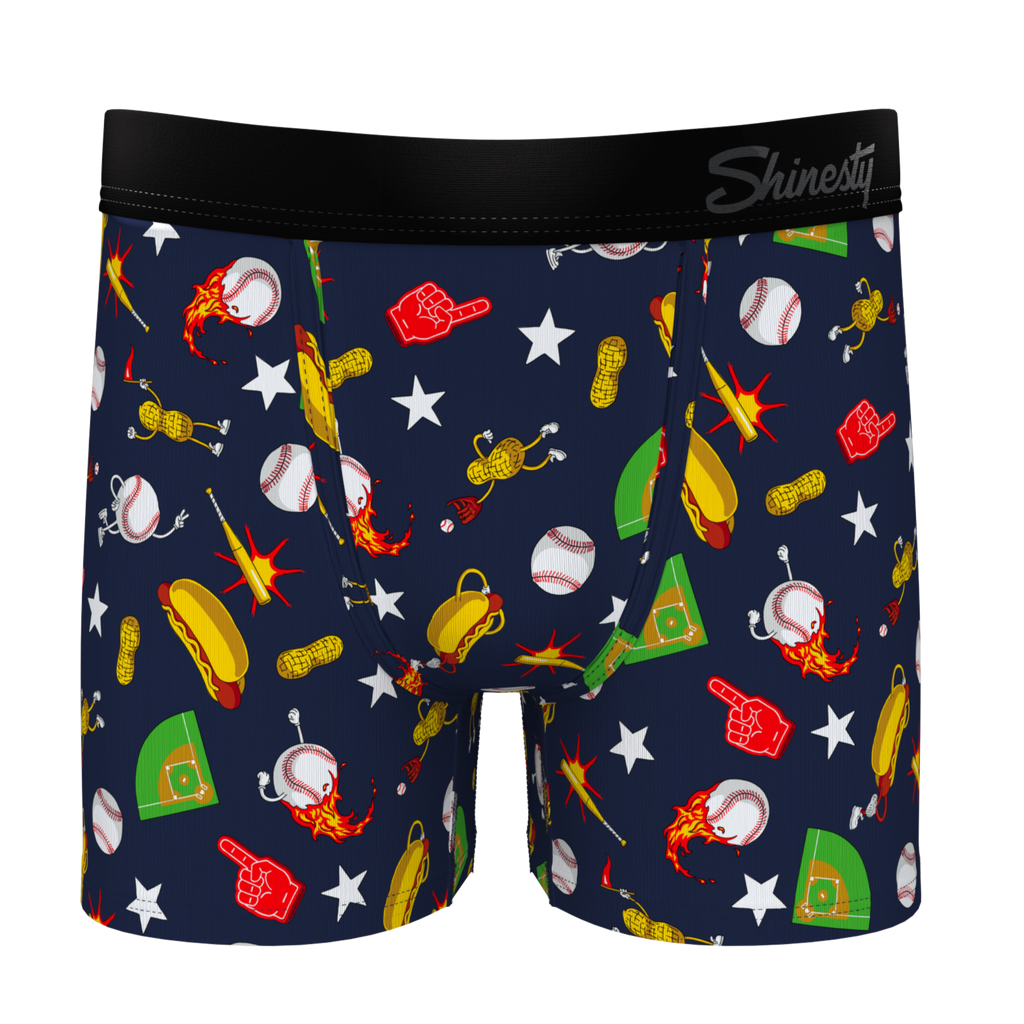 The Hey Batter Batter | Baseball Youth Boxer Briefs - Shinesty