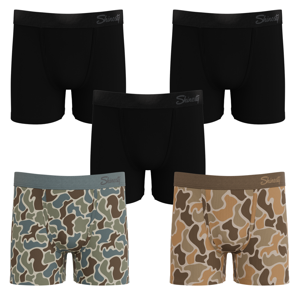 The Hide and Hunt | Youth Boxer Briefs 5 Pack - Shinesty