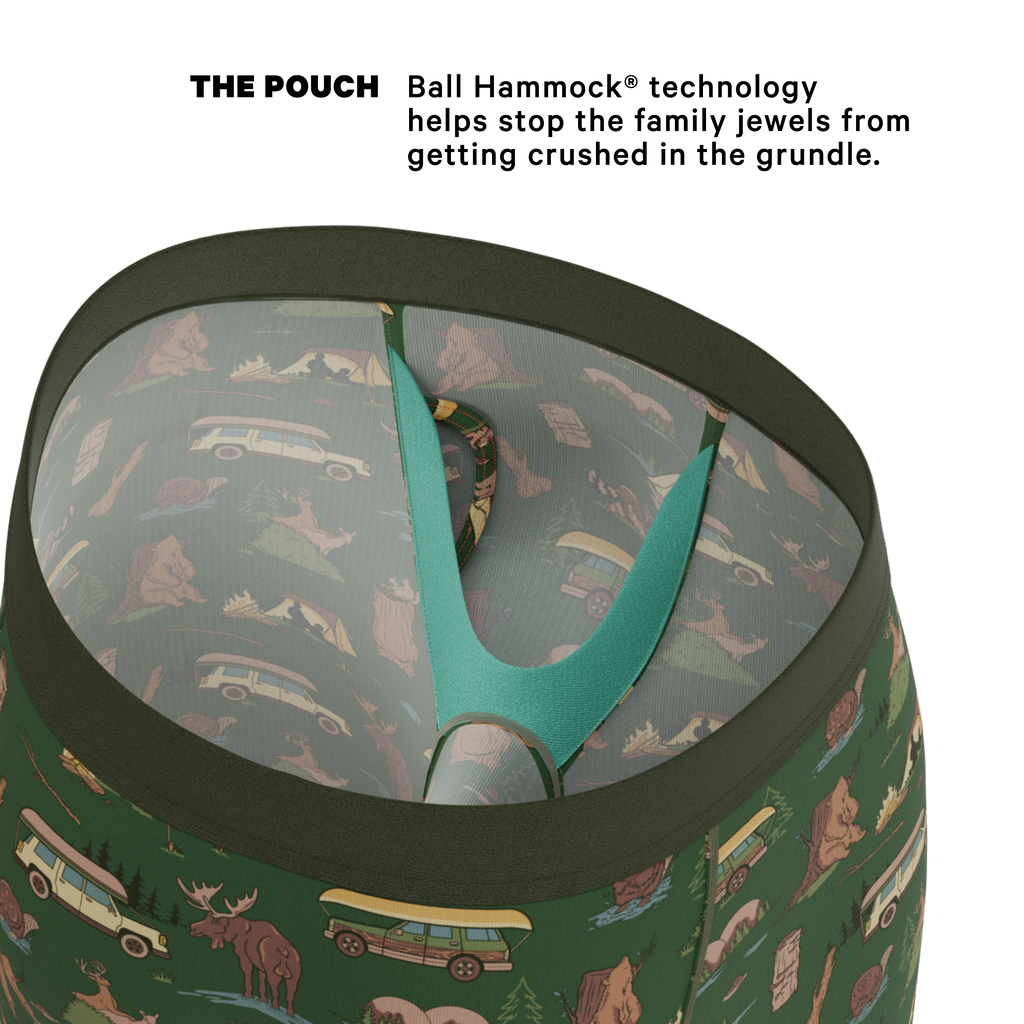 The Hide and Hunt | Long Leg Ball Hammock® Pouch Underwear With Fly 5 Pack - Shinesty